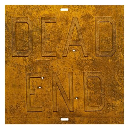 Ed Ruscha, ‘Rusty Signs - Dead End 2’, 2014