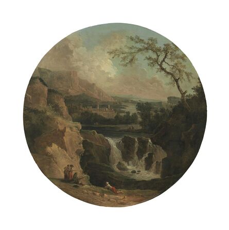 Hubert Robert, ‘The Cascade (Le Torrent)’, 1762