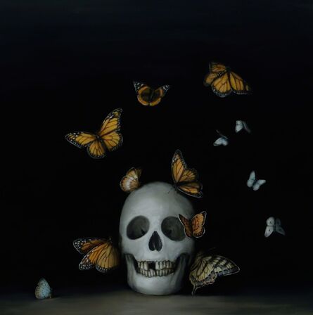 David Kroll, ‘Still Life with Butterflies’, 2017