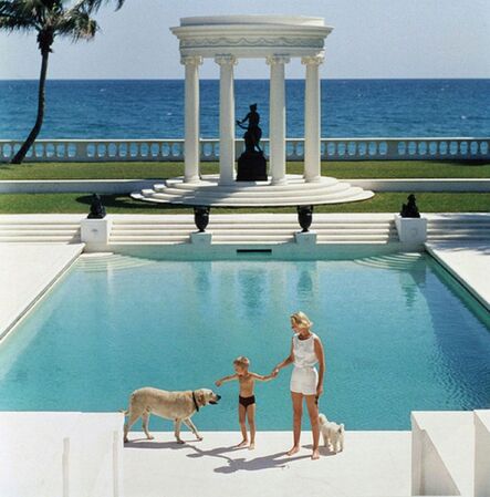 Slim Aarons, ‘Nice Pool (CZ Guest)’, 1955