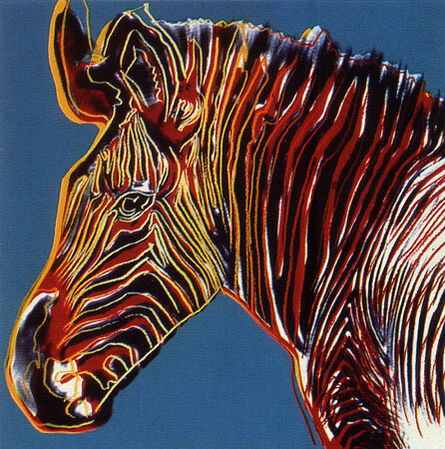 Andy Warhol, ‘Endangered Species: Grevy's Zebra, II.300’, 1983