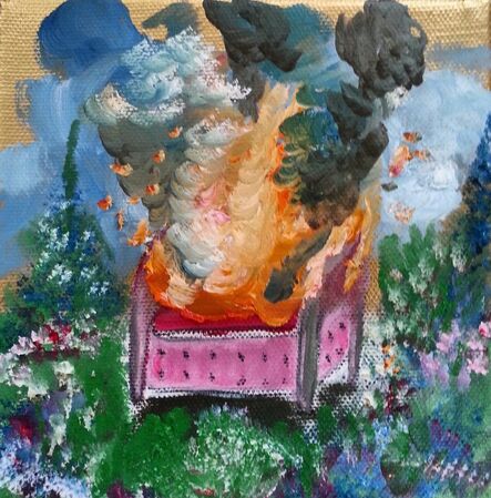 Nelson Figueroa, ‘Spontaneous Combustion in a Vintage Landscape’, 2015