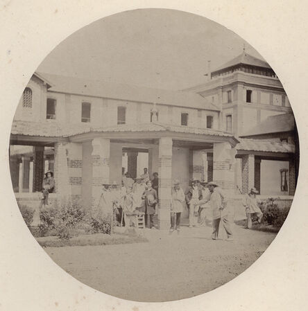 Charles Nègre, ‘Outside Vincennes Imperial Asylum’, 1859/1859