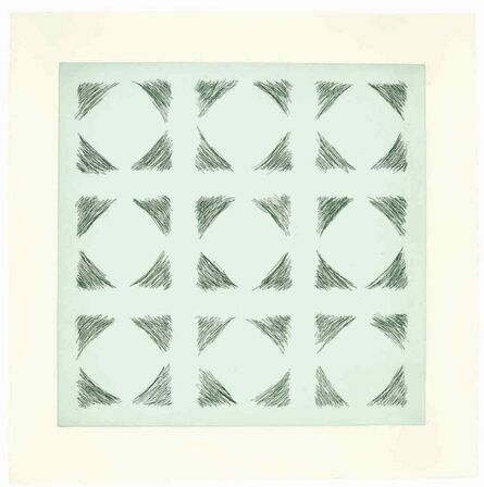 Kim Lim, ‘Green Etching’, 1969