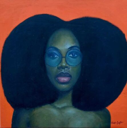 Oluwole Omofemi, ‘Afro’, 2020