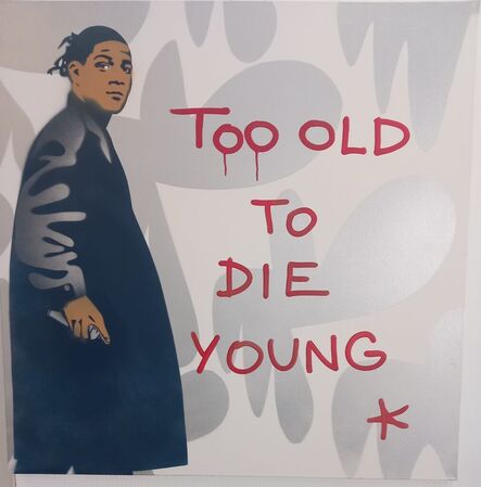 Pure Evil, ‘Basquiat Bombing - Too Old to Die Young’, 2023