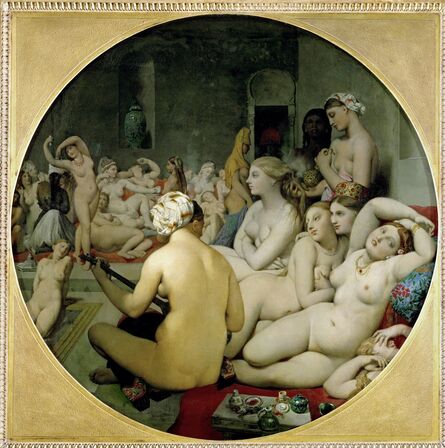 Jean-Auguste-Dominique Ingres, ‘The Turkish Bath’, 1862