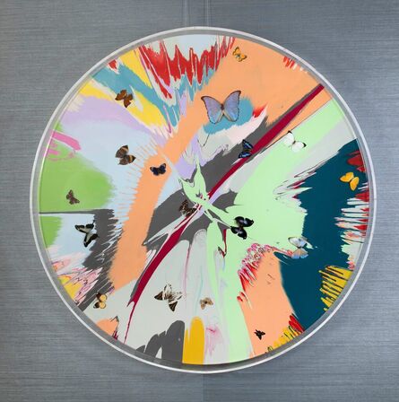 Damien Hirst, ‘Beautiful Grinch Painting (with Butterflies)’, 2007
