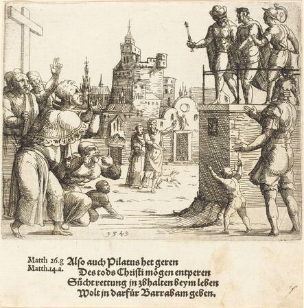 Augustin Hirschvogel, ‘Ecce Homo’, 1549