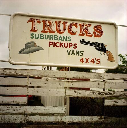 Steve Fitch, ‘Sign in Pampa, Texas, May 11’, 2004
