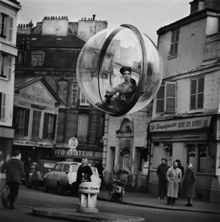 Melvin Sokolsky, ‘Time Stop Street, Paris’, 1963