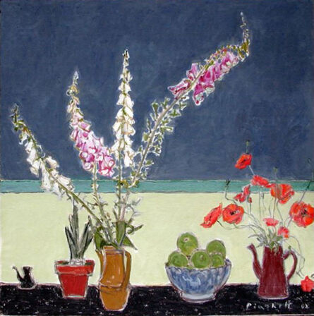 Joseph Plaskett, ‘Still Life with Foxgloves & Poppies 2’, 2002