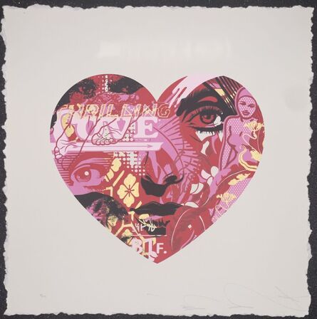 Tristan Eaton, ‘Tristan Eaton Thrilling Love Audrey Hepburn Print Valentine's Day Screenprint’, 2021