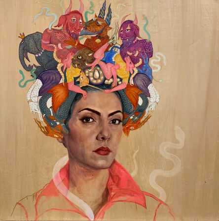 Bahar Sabzevari, ‘Persian Medusa (Crown Series)’, 2020