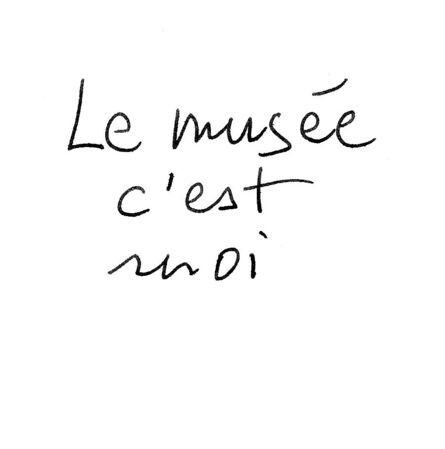 Luis Camnitzer, ‘Les Musée C'est Moi’, 2021