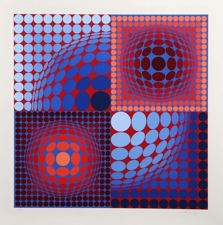 Victor Vasarely, ‘Novega’, ca. 1980