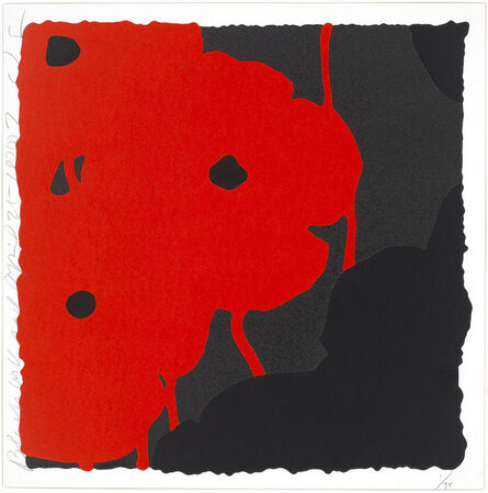 Donald Sultan, ‘Black and Red, April 25, 2007’, 2007