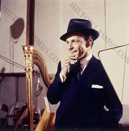 Unknown, ‘Frank Sinatra - Let me see....anyone here play the harp?’, 1956
