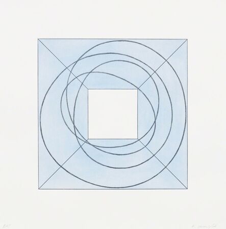 Robert Mangold (b. 1937), ‘Framed Square with Open Center B’, 2013