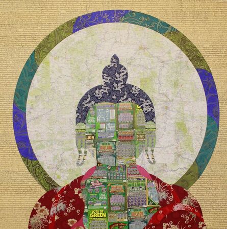 Tenzing Rigdol, ‘Instant Buddha Scratch Your Karma #2 即刻佛陀 刮刮你的業力’, 2011