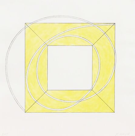 Robert Mangold (b. 1937), ‘Framed Square with Open Center A’, 2013
