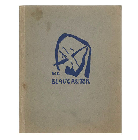 Wassily Kandinsky, ‘"The Blue Rider (Der Blaue Reiter)", 1912, The Second Exhibition Catalogue, Cover by Kandinsky, Published by Hans Goltz Munich, RARE’, 1912