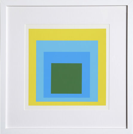 Josef Albers, ‘Homage to the Square - P1, F5, I1’, 1972