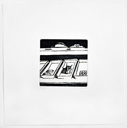 Wayne Thiebaud, ‘Delicatessen Trays’, 1965
