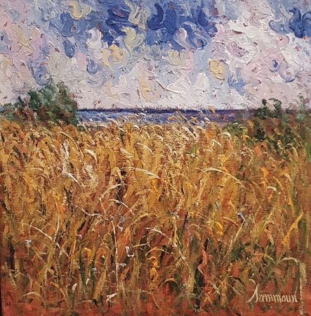 Samir Sammoun, ‘wheat field summer’, 2017