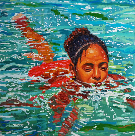Raelis Vasquez, ‘Girl in the Water’, 2022