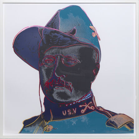Andy Warhol, ‘Teddy Roosevelt’, 1986