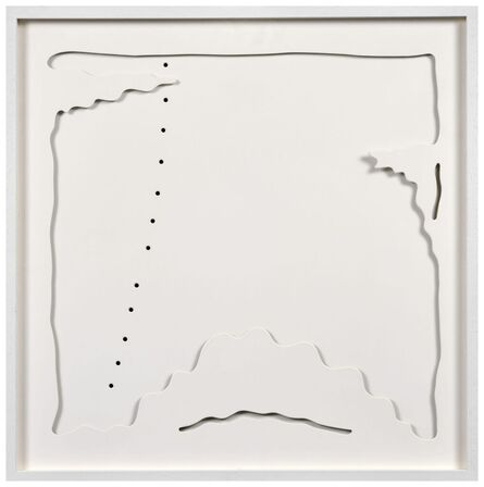 Lucio Fontana, ‘Spatial Concept-Teatrino (White)’, 1968