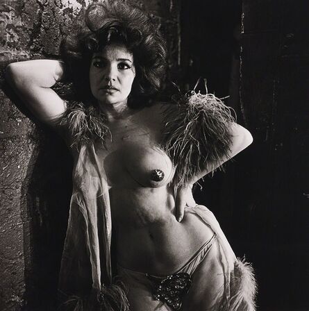 Diane Arbus, ‘Blaze Starr backstage, Baltimore, MD’, 1964