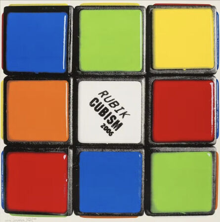Invader, ‘Rubik Cubism’, 2006