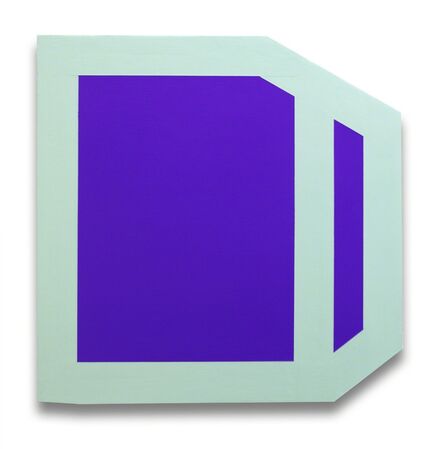 Brent Hallard, ‘Plumb Purple (mint) (Abstract painting)’, 2014