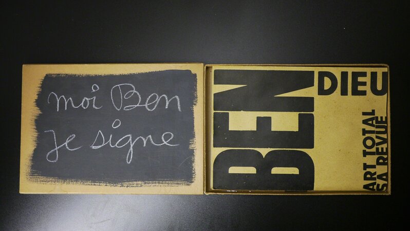Ben Vautier, ‘moi ben je signe’, 1975, Mixed Media, Mixed media, XYZ collective