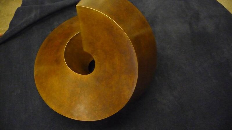 Clement Meadmore, ‘Split Ring’, 1969, Sculpture, Bronze, Rosenthal Fine Art