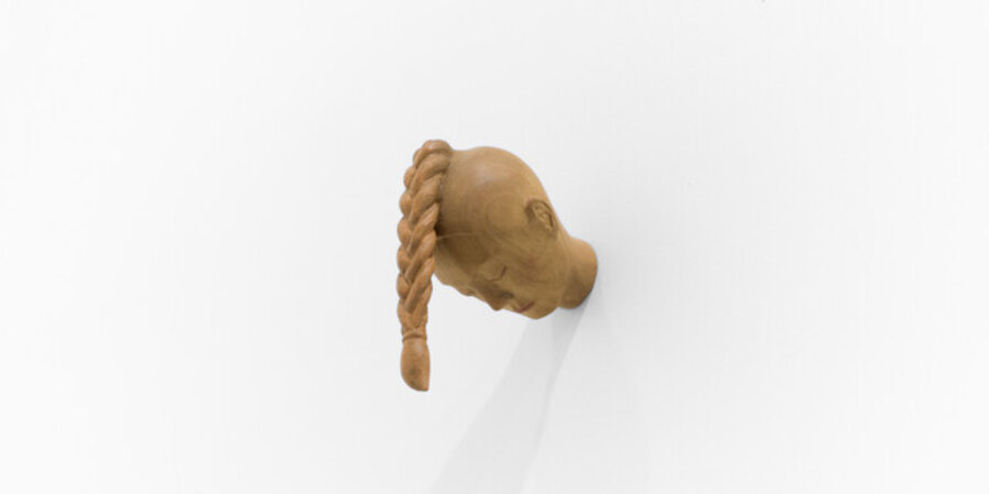 Head with Single Braid