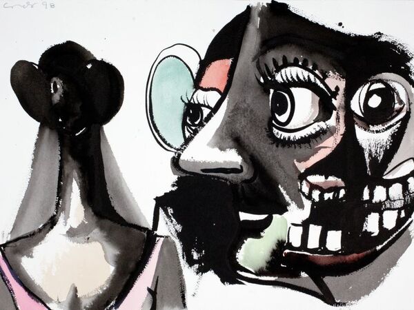 Cover image for Louisiana on Paper: George Condo: The Way I Think