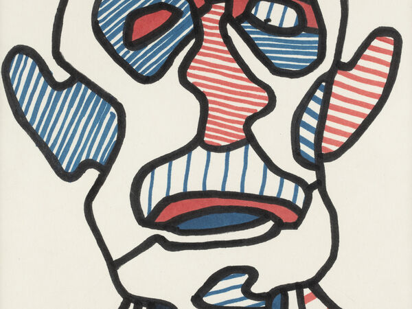 Cover image for Jean Dubuffet - The Course of events. Tribute to Jean-François Jaeger