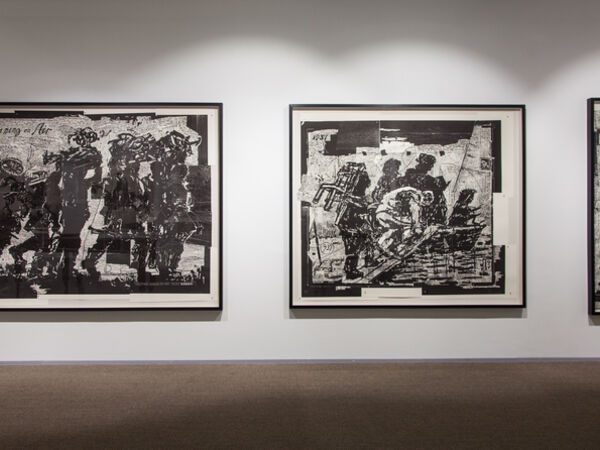 Cover image for William Kentridge’s Triumphs and Laments Woodcuts Series