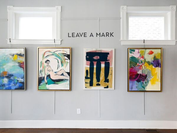 Cover image for Leave a Mark: An Abstract Group Show