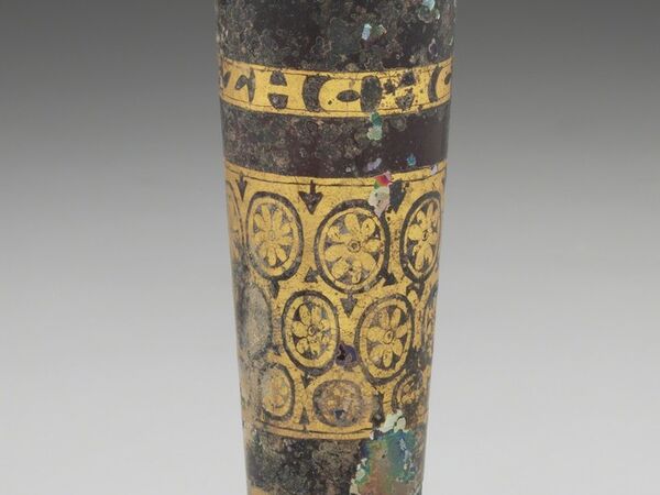 Cover image for "Drink That You May Live": Ancient Glass from the Yale University Art Gallery