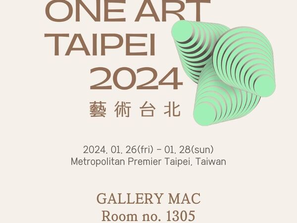 Cover image for ONE ART TAIPEI 2024 x GALLERY MAC