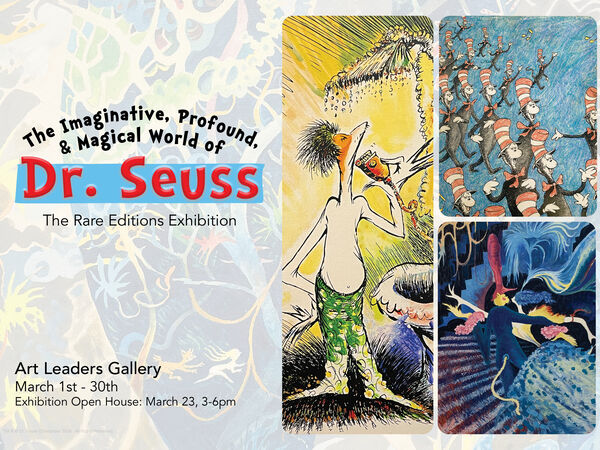 Cover image for The Imaginative, Profound, & Magical World of Dr. Seuss: The Rare Editions Exhibition