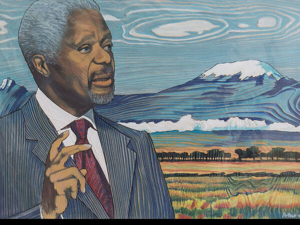 Cover image for Portrait of Kofi Annan