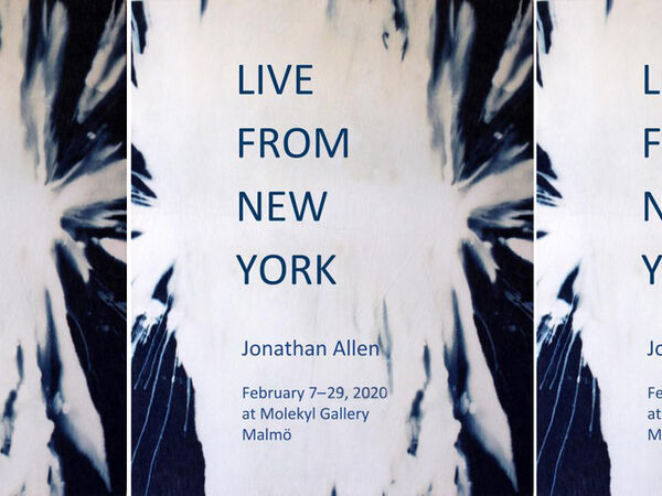 Cover image for Jonathan Allen: "LIVE FROM NEW YORK"