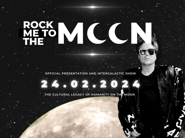 Cover image for Rock me to the Moon