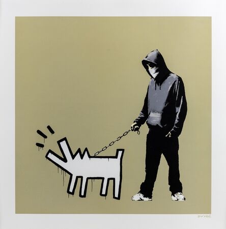 Banksy, ‘Choose your weapon (Khaki) (Signed)’, 2010