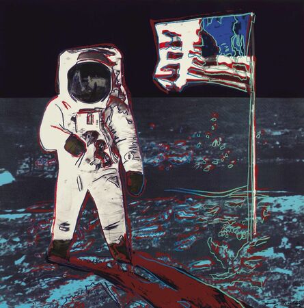 Andy Warhol, ‘Moonwalk: one plate’, 1987